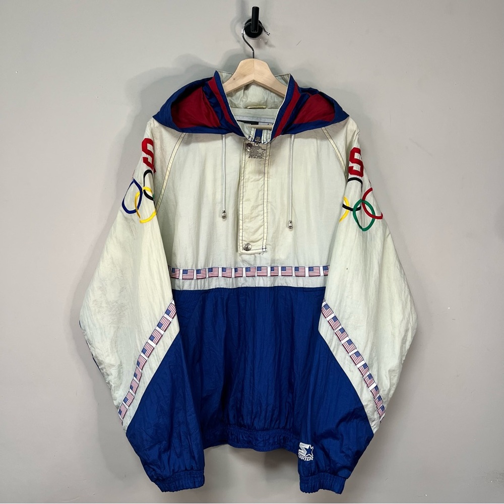 Vintage 90s USA Olympics Starter Jacket